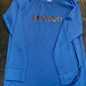 Like New Burton thermal Boys Long Sleeve SZ MED